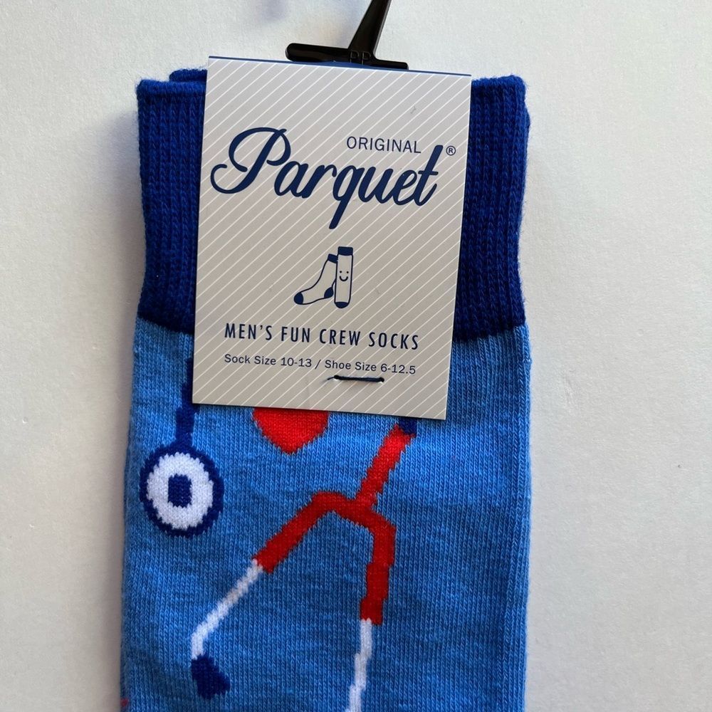 Men's Crew Socks -Health Worker Series- Hero- NWT